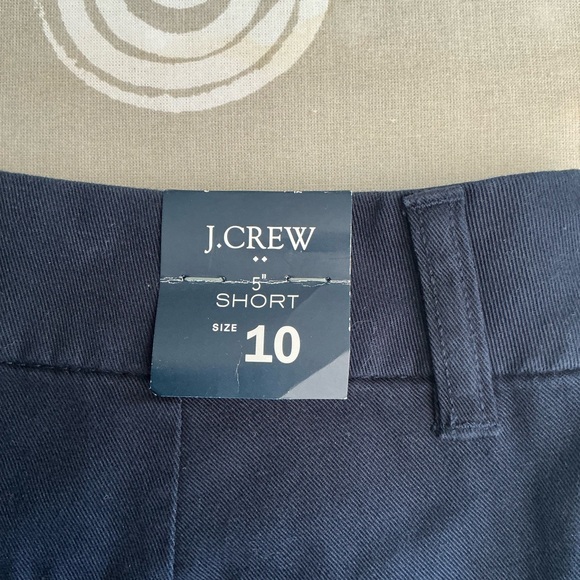 NWT J Crew Women's Navy Shorts Size 10 - Picture 6 of 7